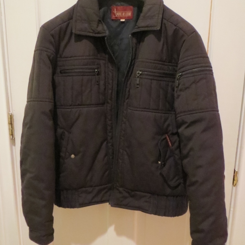 Vintage Andre De Leure Biker Military Jacket - Picture 4 of 7